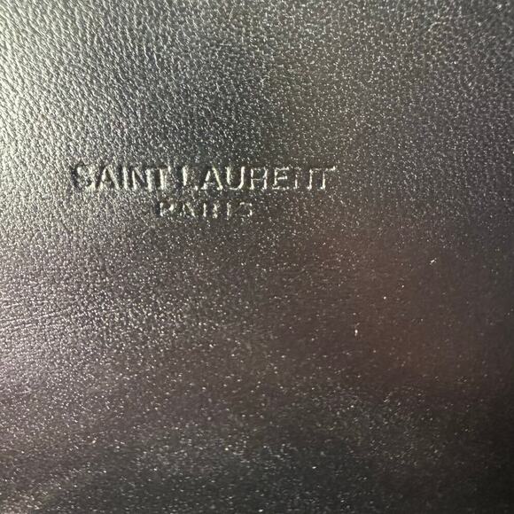 YSL Chevron Metallic Multicolor Med College Satchel Flap Bag GHW Authentic CoA - Picture 5 of 9